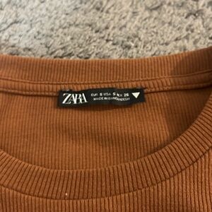 Brown bodycon dress